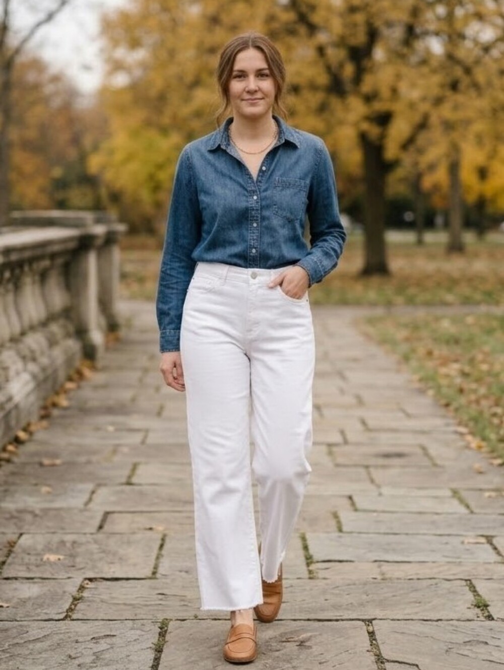 BLUE REVIVAL White High Rise Wide Leg Raw Hem Jeans Size 29